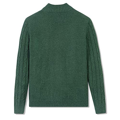 Kid Nation Boys' Full Zip Cardigan Sweater, Green Kid Nation Boys' Full Zip Cardigan Sweater, Green